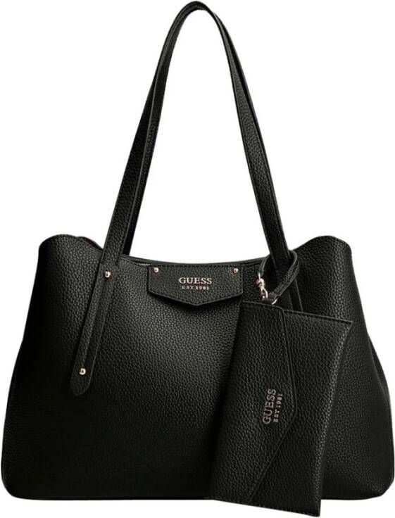 Guess Bag Eco Brenton Hwevg8 39009 , Zwart, Dames