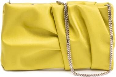 Jimmy Choo Bonny satin handbag , Groen, Dames