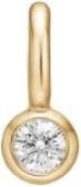 Julie Sandlau Finesse hanger 18k , Geel, Dames