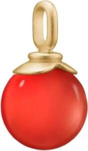 Julie Sandlau Berry Pendant Gold , Oranje, Dames