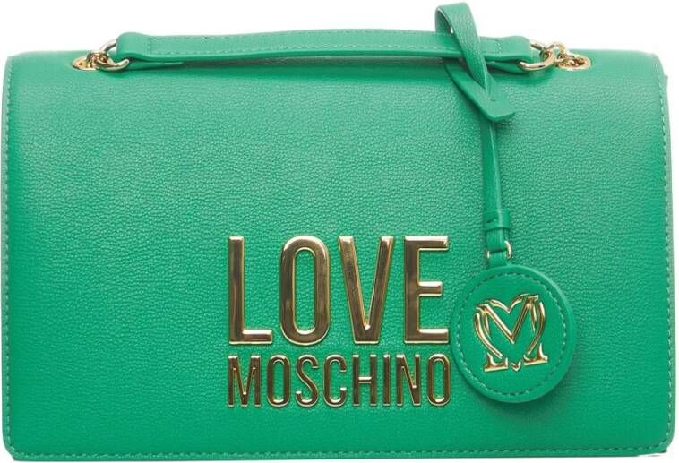 Love Moschino Vrouwen Tassen handtas groene Noos , Groen, Dames