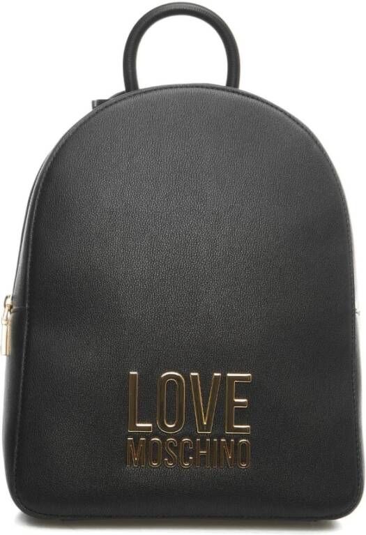 Love Moschino Vrouwen Tassen bucket Bag Backpack Black Noos , Zwart, Dames