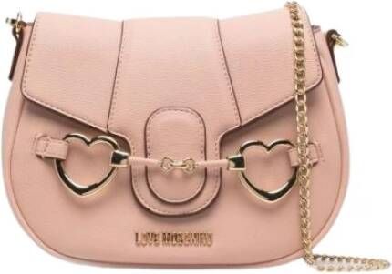 Love Moschino Kruis lichaamstassen , Roze, Dames