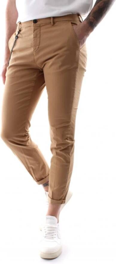 Mason's Osaka Mbe100 broek/Ss 298 , Beige, Heren