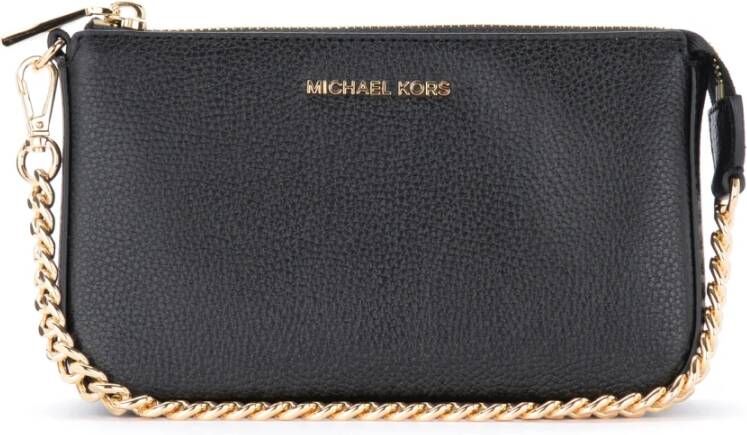 Michael Kors Handtas Jet Set Medium Chain Pouchette Zwart