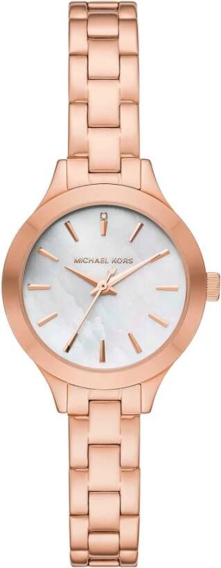 Michael Kors horloge MK3872 Slim Runway Rosé