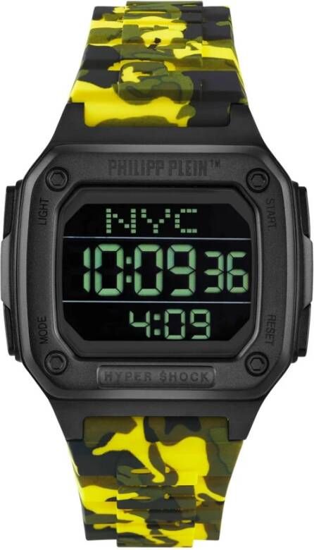 Philipp Plein Horloges Zwart Heren