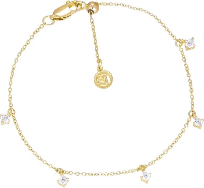 Sif Jakobs Armband ellera piccolo , Geel, Dames