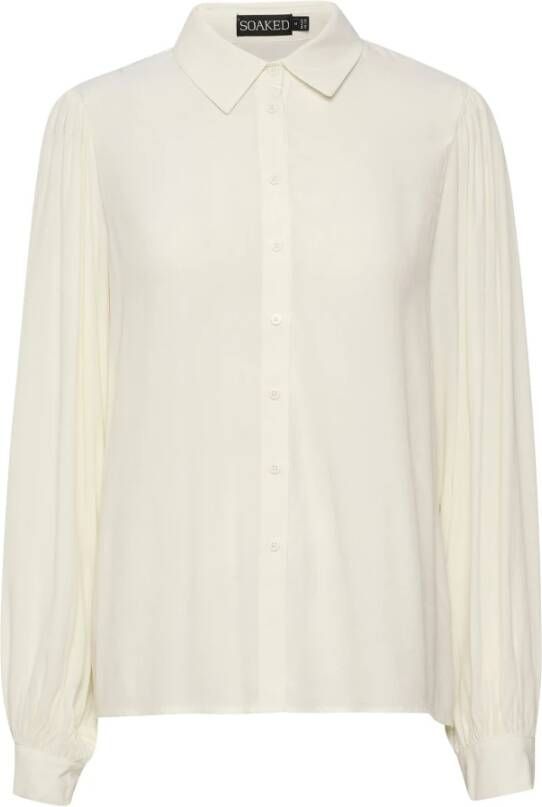 Soaked in Luxury Longsleeve shirts Beige Dames