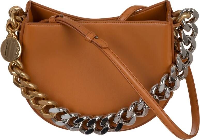 Stella Mccartney Schoudertassen Bruin Dames