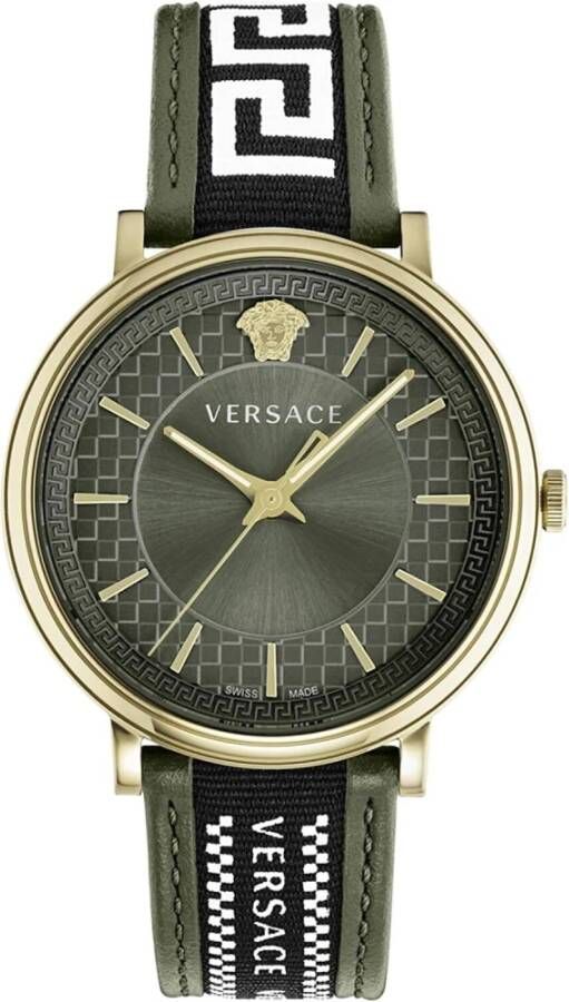 Versace Horloges Groen Heren
