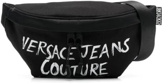 Versace Jeans Couture Bags.. Black , Zwart, Heren