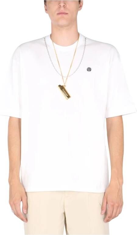 Ambush Kettinghals t shirt , Wit, Heren