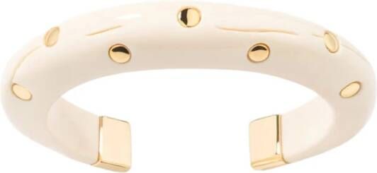Aurélie Bidermann Caftan Moon Bangle , Geel, Dames
