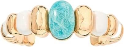 Aurélie Bidermann Gold vergulde armband etania , Geel, Dames