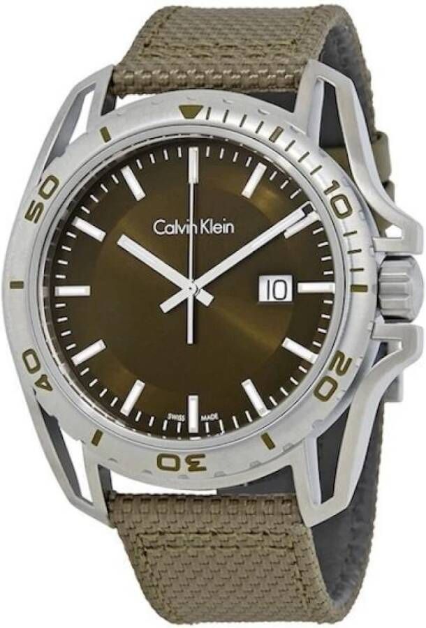 Calvin Klein Bekijk K5Y31Xwl , Groen, Heren