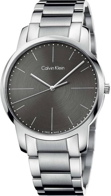 Calvin Klein K2G2G1Z3 horloge , Grijs, Heren