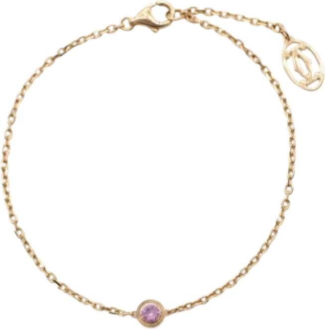 Cartier Vintage Pre owned Metal bracelets , Roze, Dames