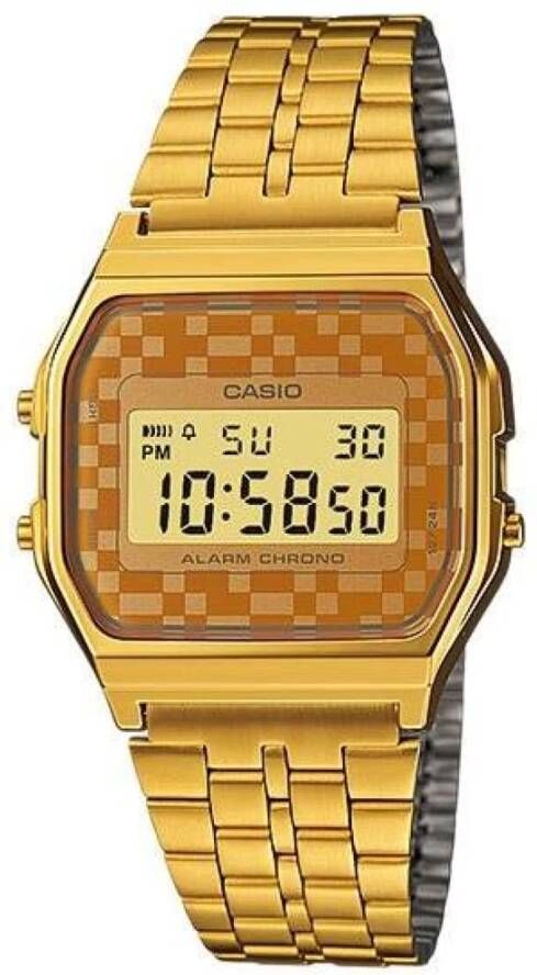Casio Bekijk A159Wg 9 , Geel, Heren