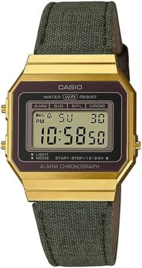 Casio Bekijk A700Wegl 3A , Groen, Dames