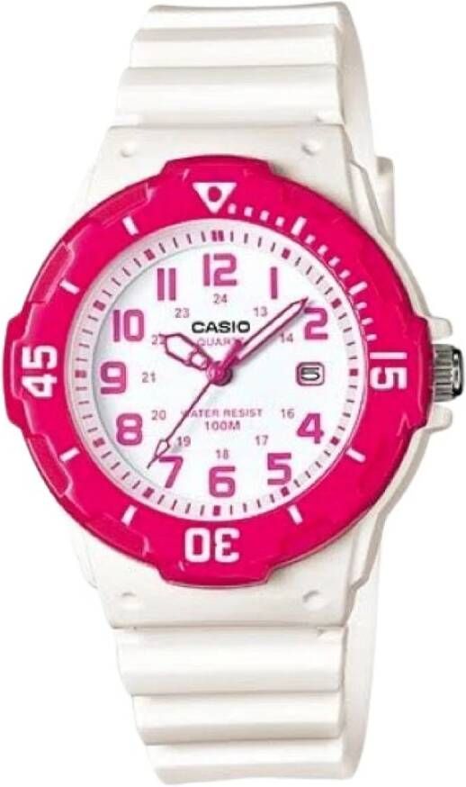 Casio Bekijk Lrw 200H 4B , Wit, Dames