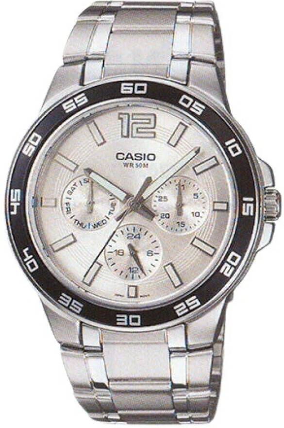 Casio Bekijk Mtp 1300D 7A1 , Grijs, Heren