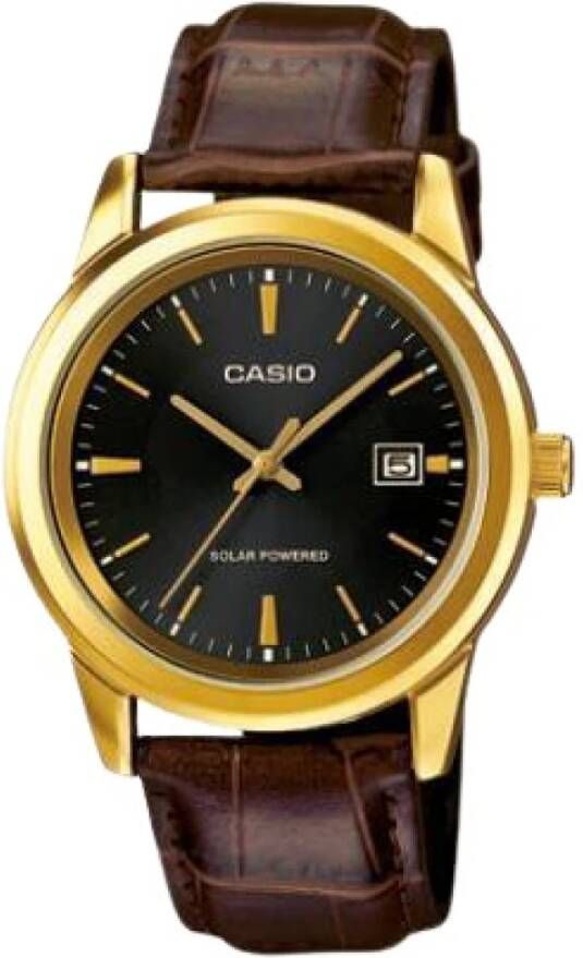 Casio Bekijk Mtp Vs01Gl 1A , Bruin, Heren