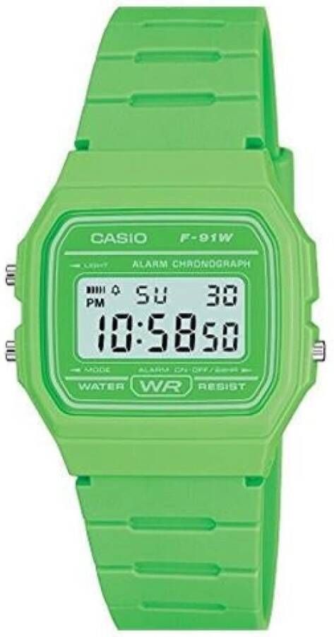 Casio Clic Digital Watch , Groen, Dames