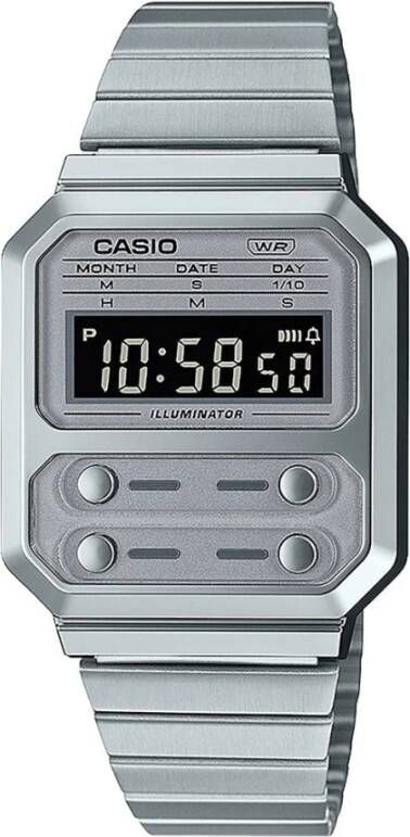 Casio eu ur a100we 7bef , Grijs, Dames