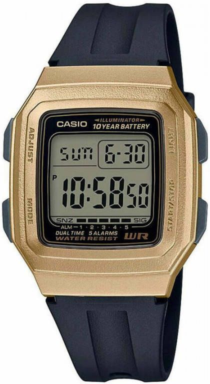 Casio EU Ur F 201Wam 9Avef , Zwart, Dames