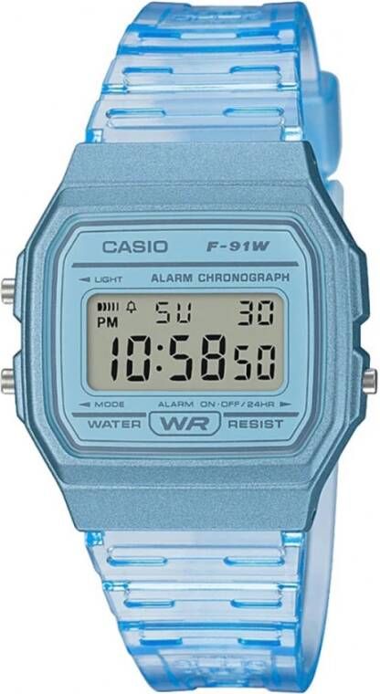 Casio EU Ur F 91Ws 2Ef , Blauw, Heren
