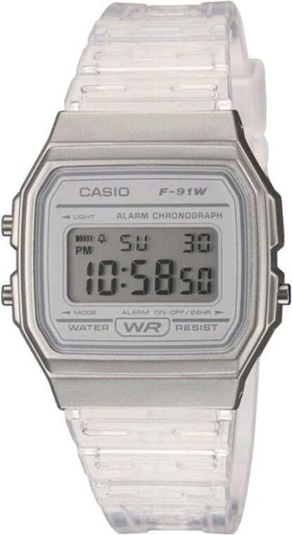 Casio EU Ur F 91Ws 7Ef , Wit, Heren