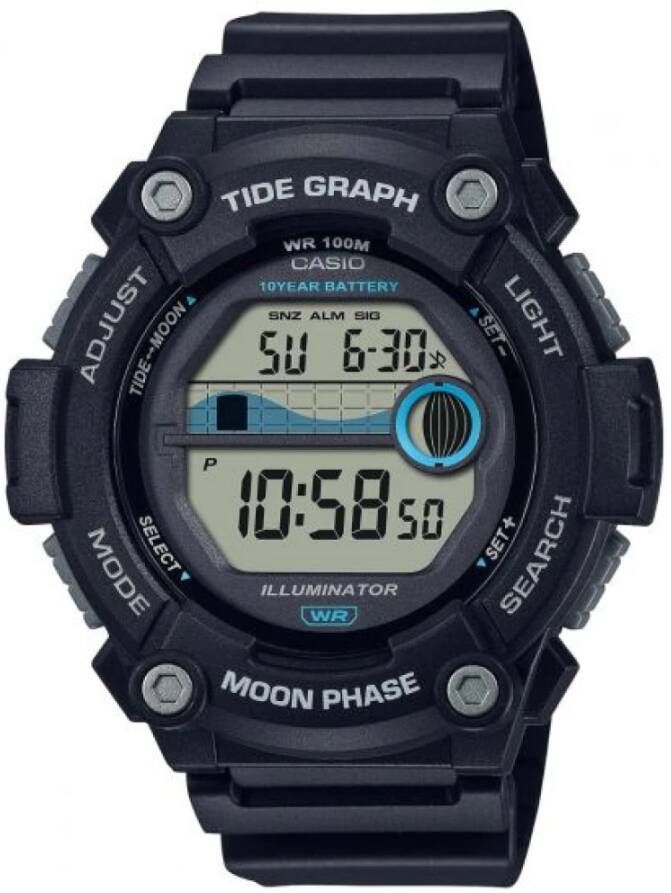 Casio EU Ur Ws 1300H 1Avef , Zwart, Heren