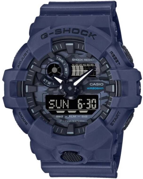 Casio G Shock Ur Ga 700Ca 2Aer , Blauw, Heren