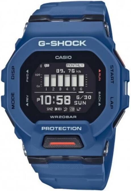 Casio G Shock Ur Gbd 200 2S , Blauw, Heren