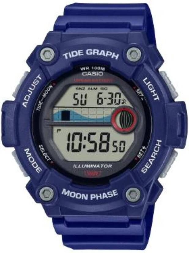 Casio Horloges , Blauw, Heren