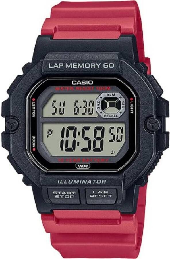 Casio Horloges , Rood, Heren