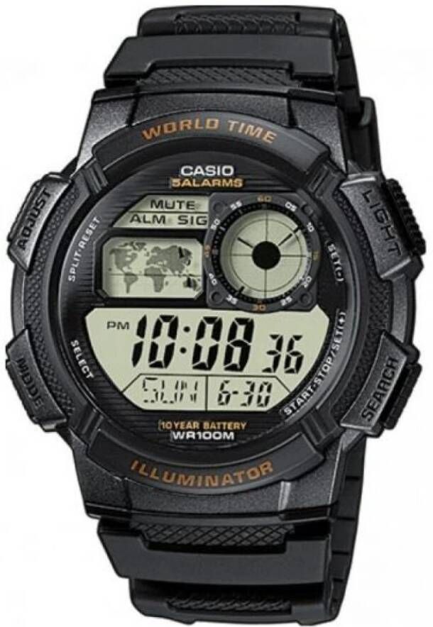 Casio Horloges , Zwart, Heren