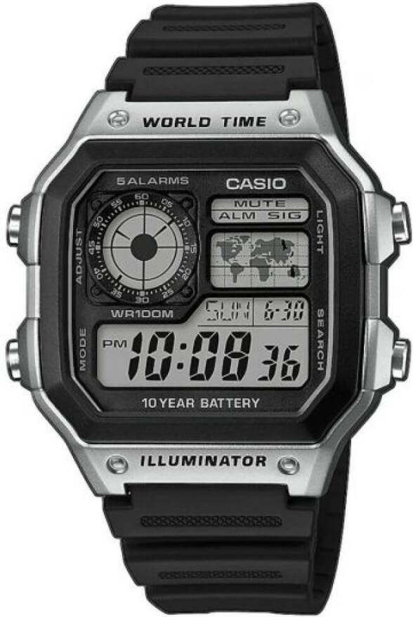Casio Horloges , Zwart, Heren