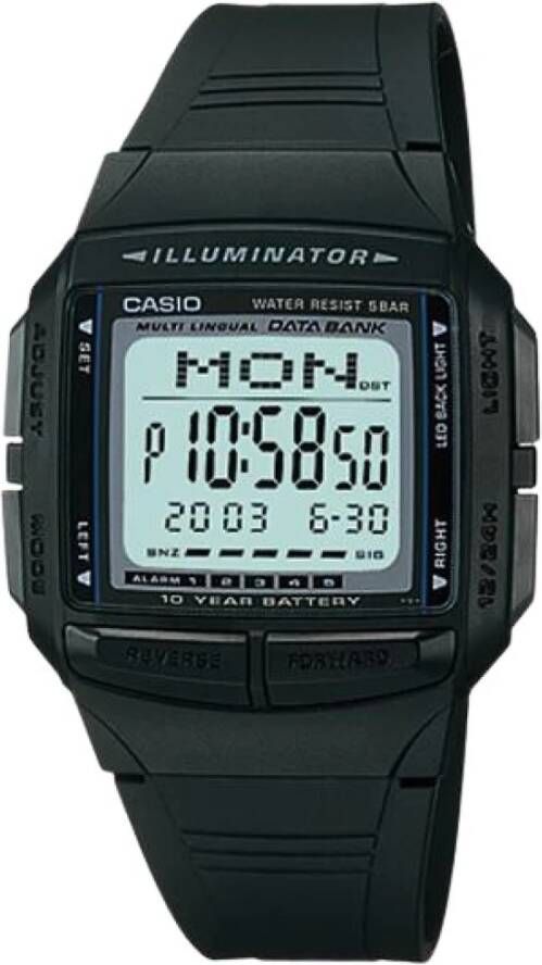Casio ijk Db 36 1A , Zwart, Heren