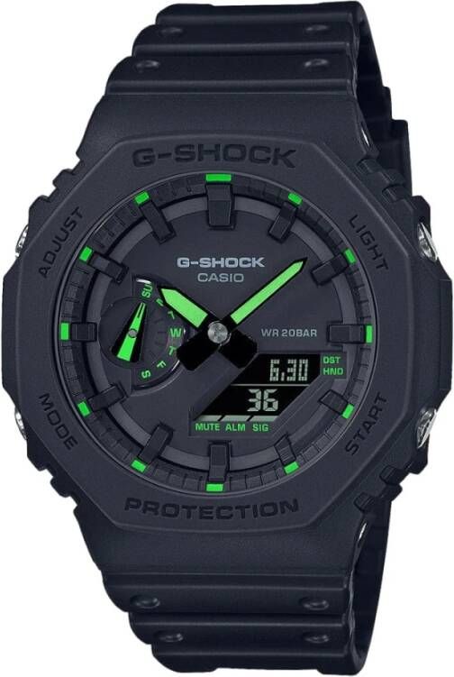 Casio ijk G Shock UR GA 2100 1A3er , Blauw, Heren