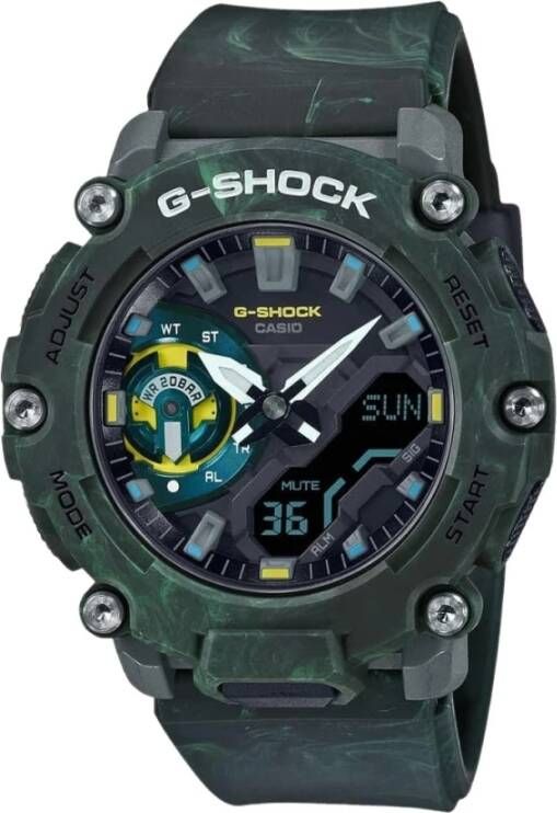 Casio ijk G Shock Ur Ga 2200Mfr 3Ae , Groen, Heren