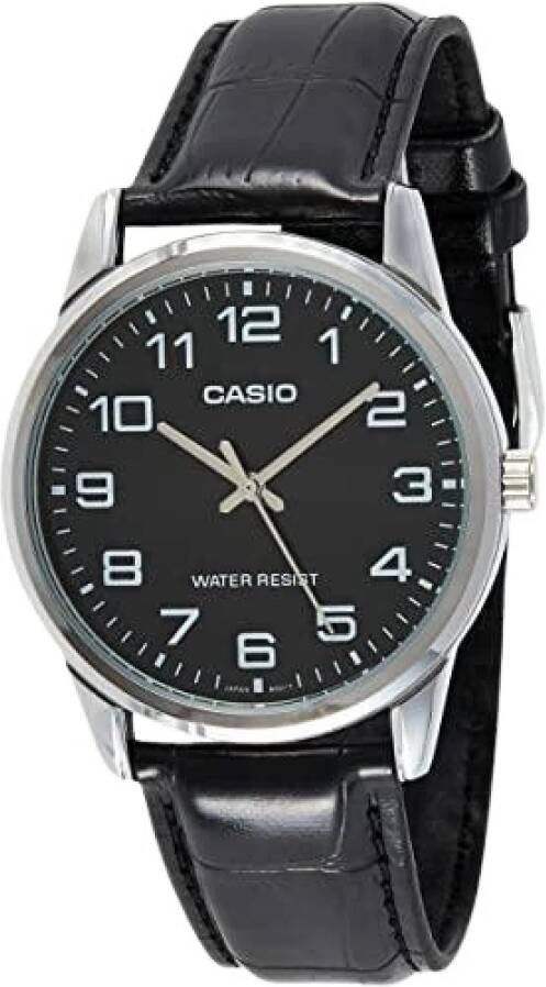 Casio ijk Mtp V001L 1B , Zwart, Heren