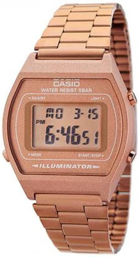 Casio ijk ur B 640WC 5 , Oranje, Heren