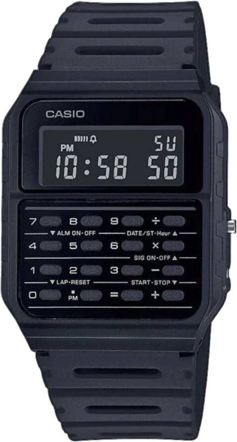 Casio ijk ur CA 53 WF 1B , Blauw, Dames