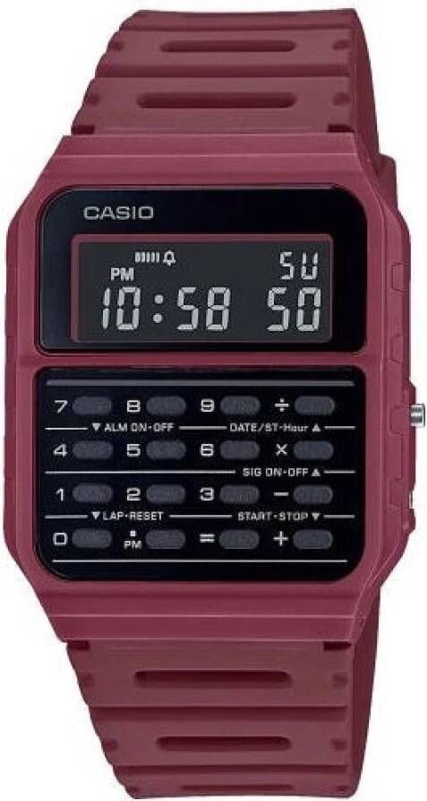 Casio ijk ur CA 53 WF 4B , Paars, Dames