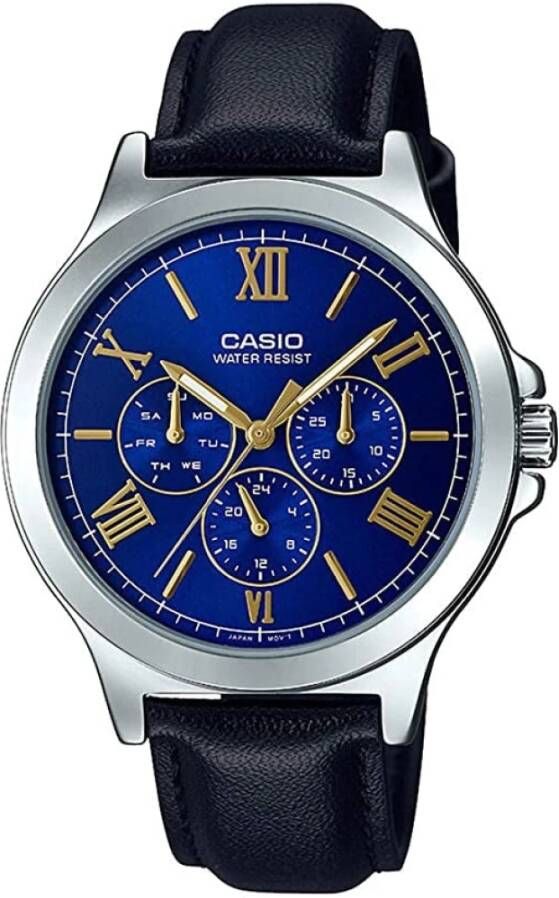 Casio ijk Ur Mtp V300L 2A , Blauw, Heren