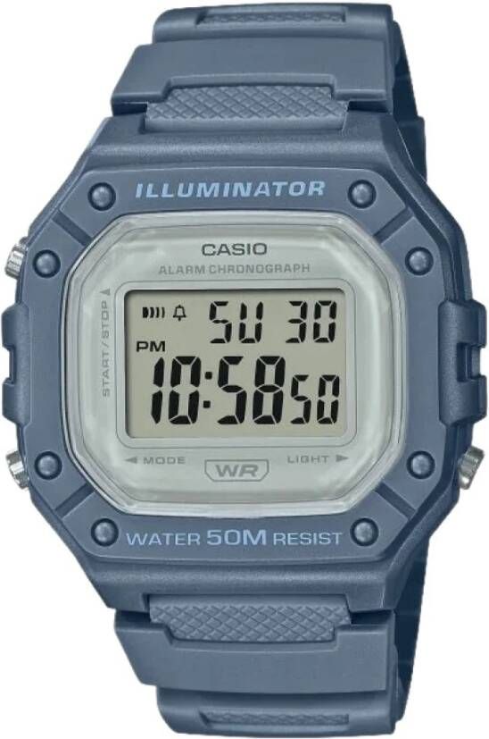 Casio ijk Ur W 21Hc 2A , Blauw, Dames