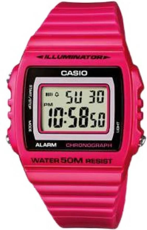 Casio ijk W 215H 4 , Roze, Unisex
