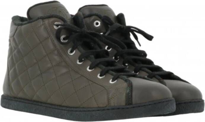 Chanel Vintage Pre eide kurver , Groen, Dames